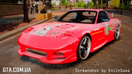Mazda RX-7 "The Fast & Furious" v2.0